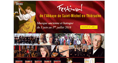 Desktop Screenshot of festival-saint-michel.fr